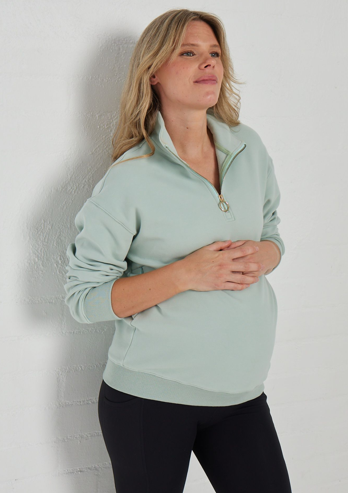 All Phases Fleece Sweater Sizing Guide - Women's Maternity Sweater –  Wildelore