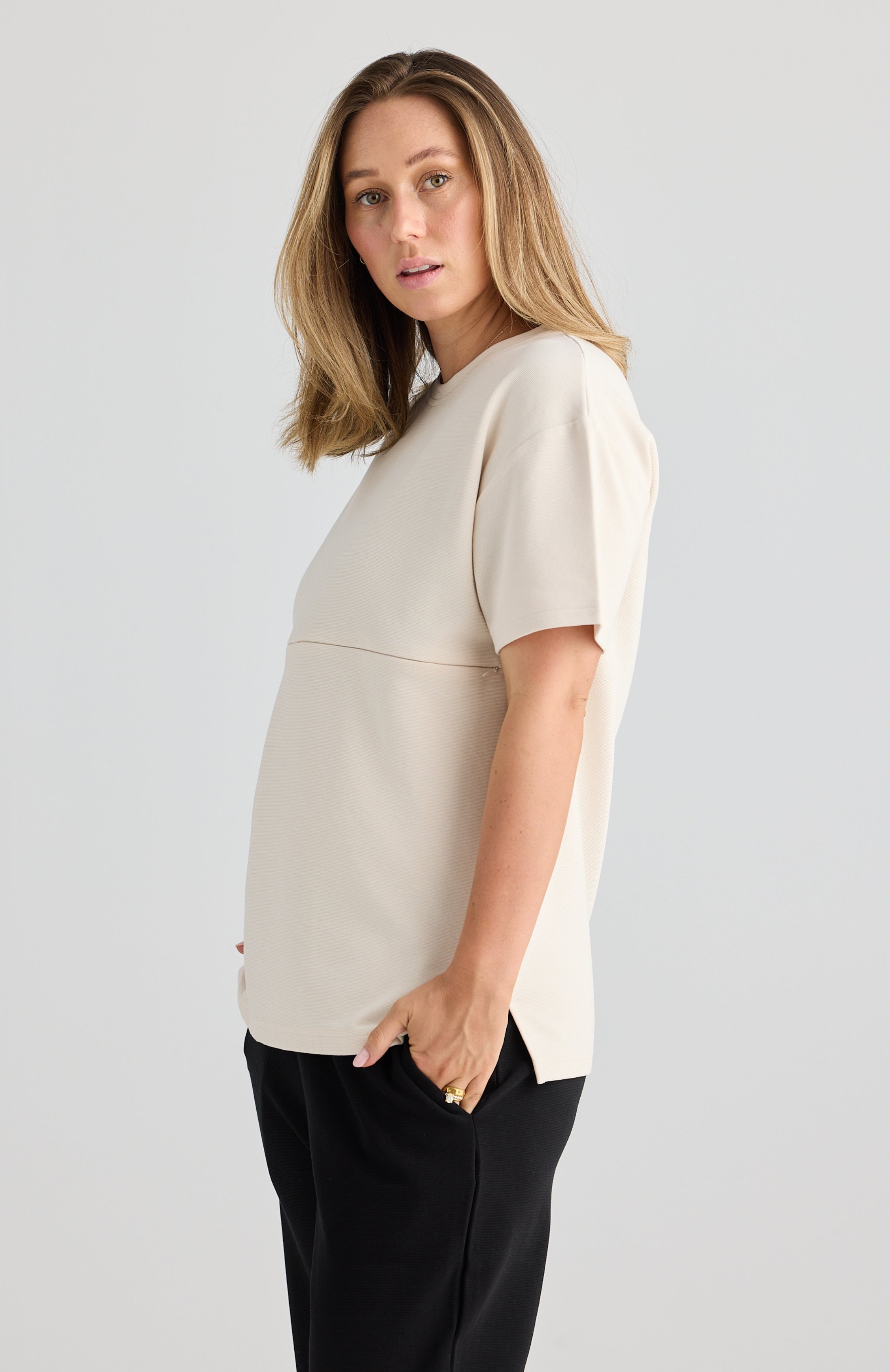 Isla Breastfeeding Top Oat