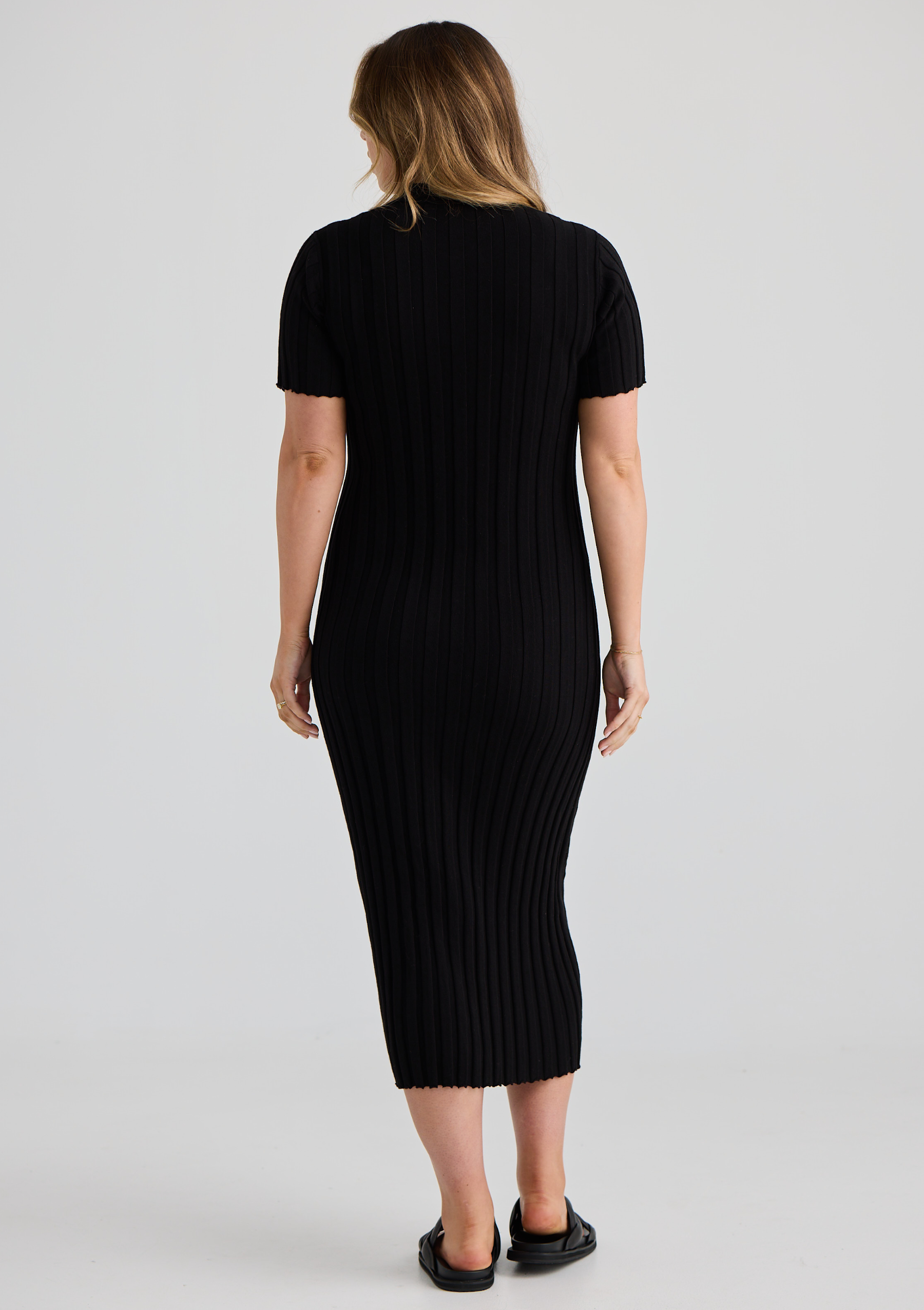 Bump Friendly Dresses Black by Bloomberri