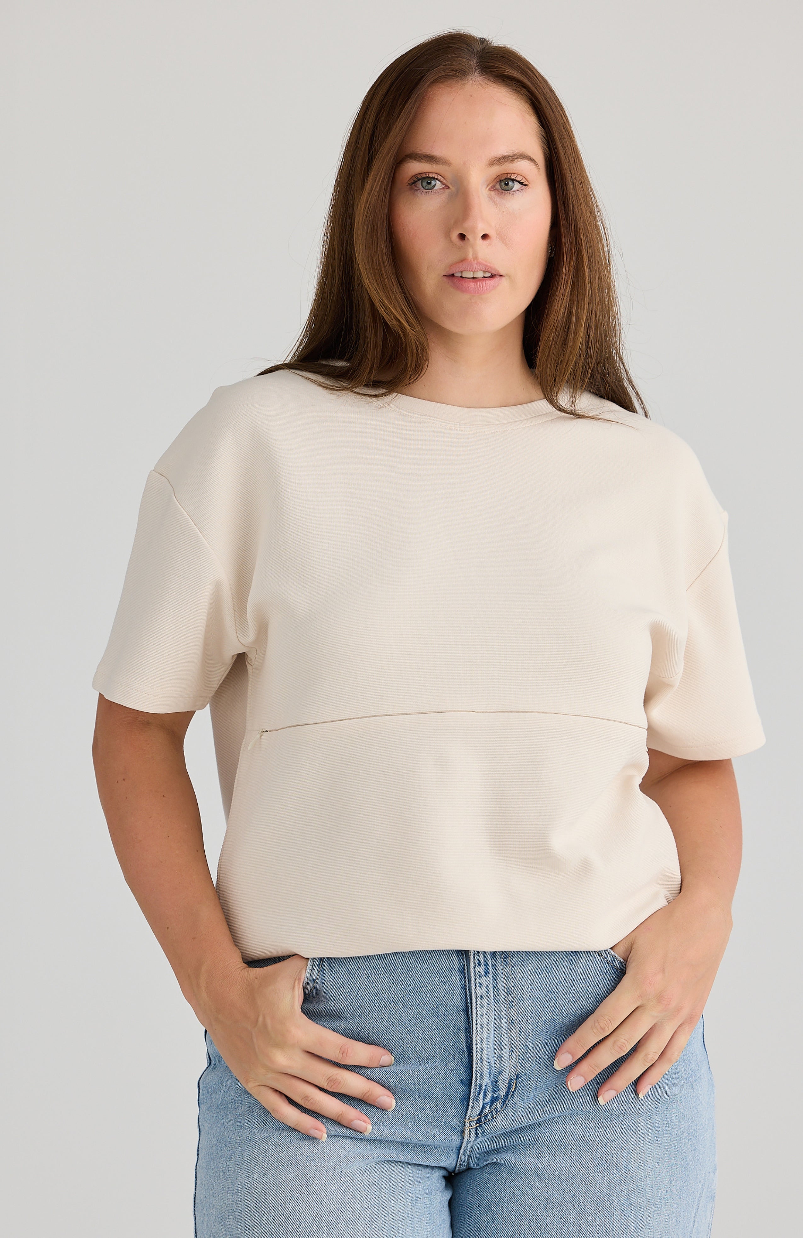 Isla Breastfeeding Top Oat